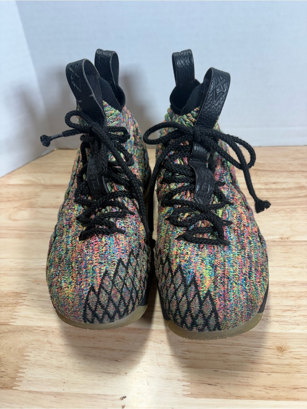 Nike Lebron Youth Size 4 Fruit Pebbles Basketball Shoes